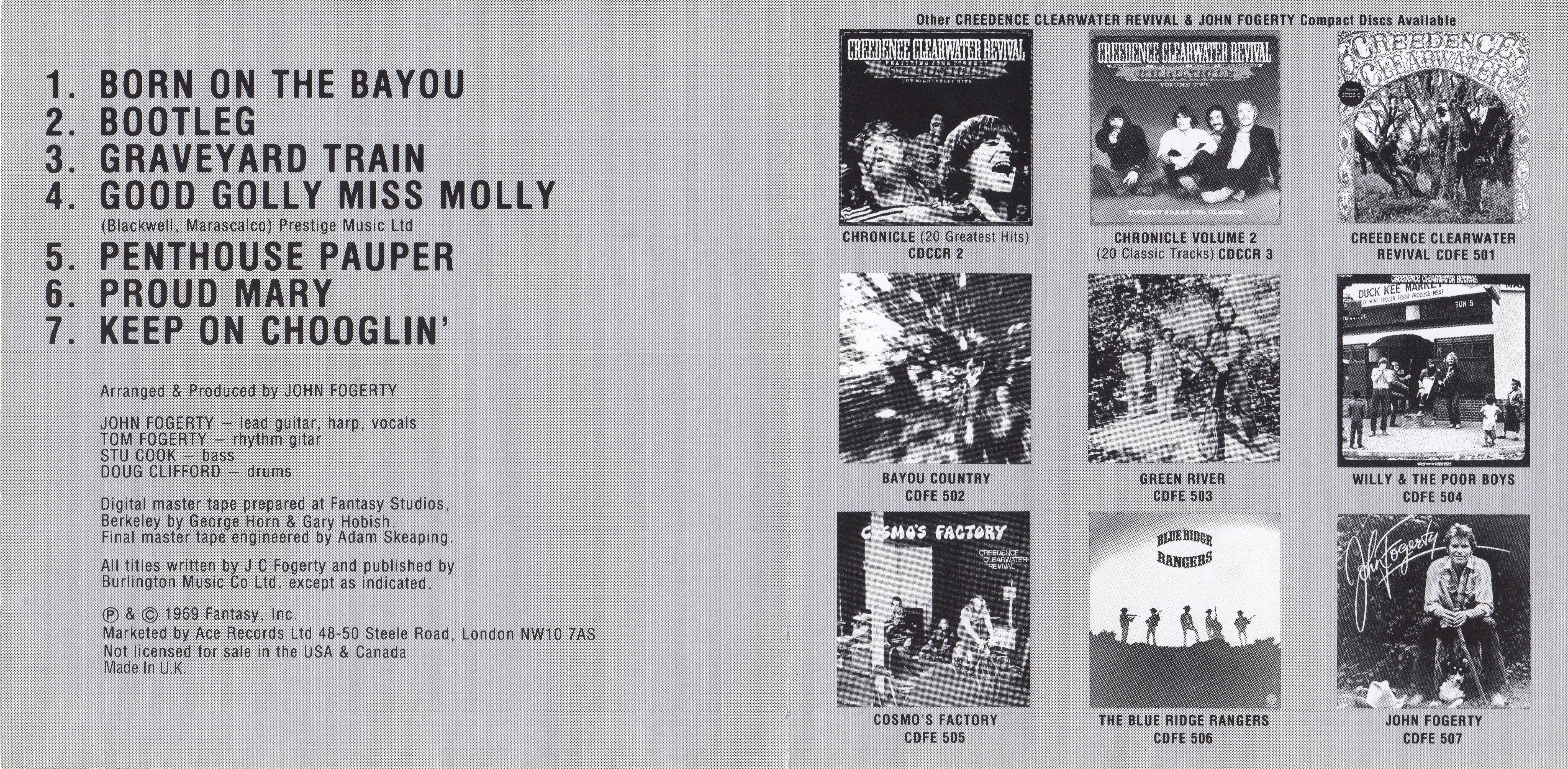 Creedence Clearwater Revival Bayou Country [booklet02 eu]